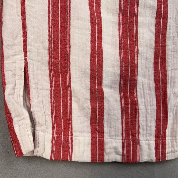 Old Navy Pants Womens 2X Red White Striped High Rise Wide Leg Comfort Waist - Picture 9 of 16